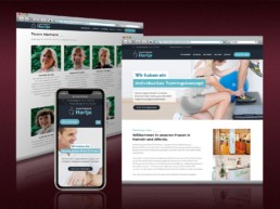 Webdesign für die Physiotherapie-Praxis Hartje